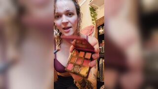Your Trans Girlfriend Teaches U How to Do Your Makeup // t4t, boobs, toes and a cute girlcock