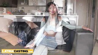 Cool Booty 18yo Colombian Chick POUNDED HARD POV During Wild Try-out