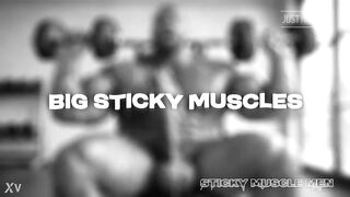 Sticky Muscle Males Day 15 Preview, AI-Generated Muscle Boys, Large Jocks, Large Cum Loads