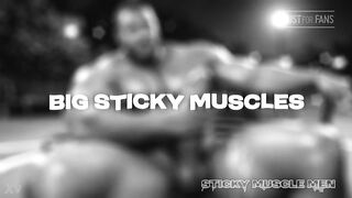Sticky Muscle Males Day 4 Preview, AI-Generated Muscle Boys, Large Dongs, Large Cum Loads