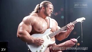 Sticky Muscle Dudes Day 16 Preview, AI-Generated Muscle Boyz, Large Dongs, Large Cum Loads