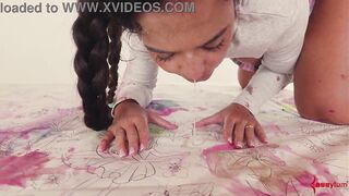 Anal Coloring Time for coarse-sex-loving PAWG Nurial Millan