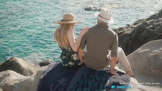 Outdoor Fleshly Sex and No Rushing - Private Amateur Pair