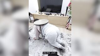 That babe Has an Iq of 180, but That babe Got Stuck on the Table