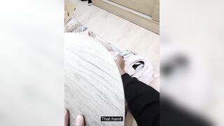 That babe Has an Iq of 180, but That babe Got Stuck on the Table