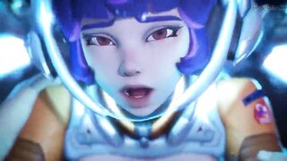 Space Angel Is Pinning U to the Wall!
