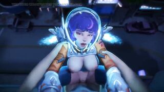 Space Angel Is Pinning U to the Wall!