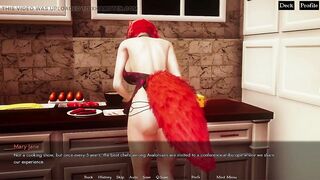 Furrhouse 5: Daisy's 2-finger Vagina & Boob Cram Masturbation Caught