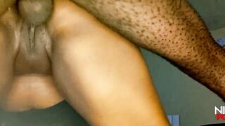 A Close POV Bang of Black Cunt