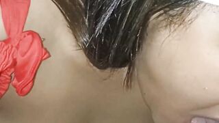 After Having Banged My Brunette hair with a Large Booty and Large Natural Breasts, I Ask Her to Record a Movie scene and Filter It