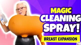 Magic Cleaning Spray! I Would Not at any time Have Thought That a Cleaning Product Could Make My Boobs Grow Whilst