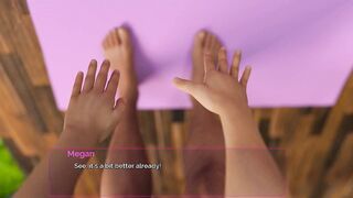 Shut up and dance: hawt landlady doing yoga with her tenant in the backyard ep 52