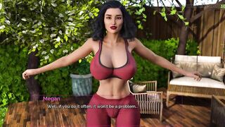 Shut up and dance: hawt landlady doing yoga with her tenant in the backyard ep 52
