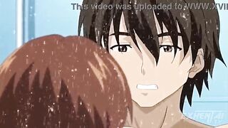 I bang my roommate's taut booty in the shower - Comics [Uncensored][Subtitle]