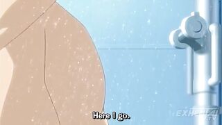 I bang my roommate's taut booty in the shower - Comics [Uncensored][Subtitle]