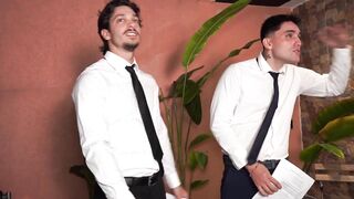 Interview for Consummate Latin babe Ends in Double Vaginal Penetration - Lina Henao