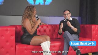Carla Morelli black CULONA se come DOS VERGAS ENORMES en Juan Bustos Show