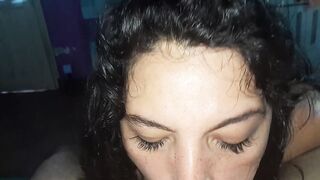 Papi te estuve esperando para chupartela!