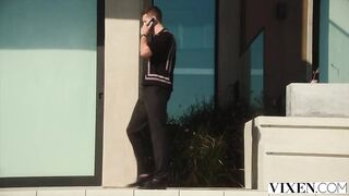 VIXEN BFFs share weenie in 3some