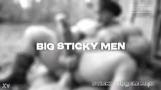 Sticky Muscle Chaps Day 12 Preview, AI-Generated Muscle Boys, Large Jocks, Large Cum Loads