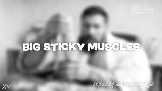 Sticky Muscle Males Day 23 Preview, AI-Generated Muscle Boys, Large Cocks, Large Cum Loads