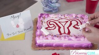 Anna Claire Clouds Invites Stepbro to Her Spermtacular Celebration Party