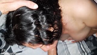 Wife sucking schlong in advance of gonna s.