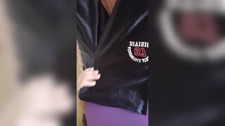 Large wang ON BRIGHT PANTIES.... EXLUSIVE