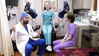 Luci Starr's first Gyno Exam