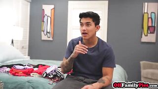 Hot mother I'd like to fuck Izi Blu Sky drank large jock and enjoyed hardcore snatch screwing