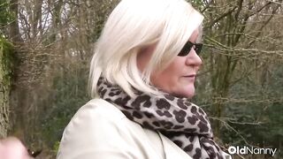 OldNanny - big beautiful woman Aged and Golden-haired Sweetheart Ardent Lesbo Encounters