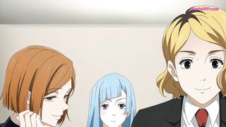 Maki Pounded Miwa's Constricted Vagina – Her Strength Unleashed, Her Groans Unstoppable ( Toon )