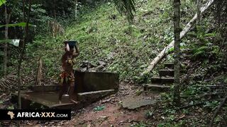 Hot rencounter in the jungle