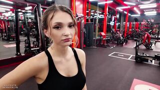 Sexy Gym Hotty Asks Stranger to Fix Her Glute Form – Gets "Personal Training" in Studs's Locker Room