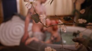 voyeur hawt tub blow job