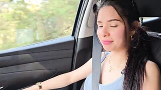 Neighbour On Roller Skates Has PUBLIC Sex In The Car