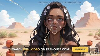 Experience Strong Desert Oral-sex Screw-out with Naked Ebony Queens in Astounding Darksome-hued XXX.