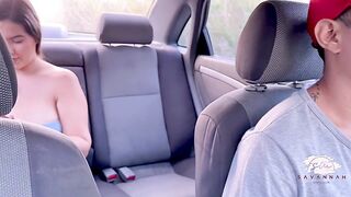 Sex in the Car with the Uber driver who was a fan of mine and I gave him my straps - Savannah Watson