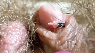 Bizarre Close Up Large Clitoris Cunt