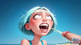 Squirting Penises & Alien Cream: Mind Break Beach Climax