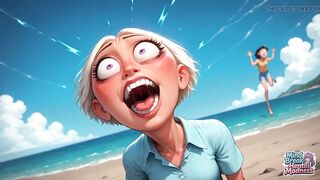 Squirting Penises & Alien Cream: Mind Break Beach Climax