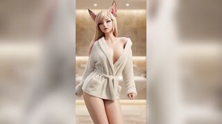 Ahri's Spicy Dance (EXID - Sexy Pink) Uncensored Comics AI Generated