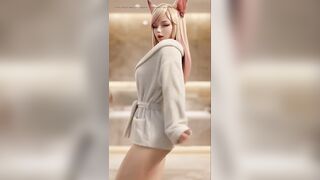 Ahri's Spicy Dance (EXID - Sexy Pink) Uncensored Comics AI Generated