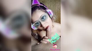 Imagina que eres tu y te la estoy chupando...Dame toda tu leche papi????????❤️‍????????