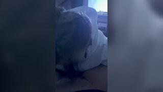 eighteen Year Old on Her Knees Oral pleasure