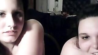 Fat Chubby Teens playing with their Tits and Pussy on Cam