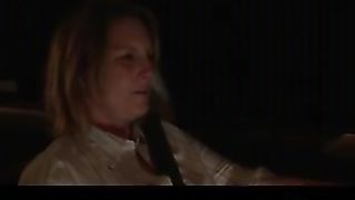 Lesbian Hitchhiker Gets Picked Up and Fucked Hard 