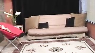 Lesbian nannies taking care of bosses needs