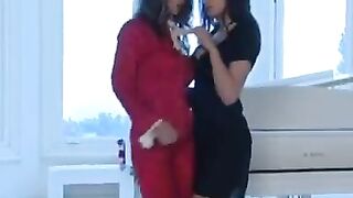 Lesbian Foreplay leads to Naked Teen Lesbians