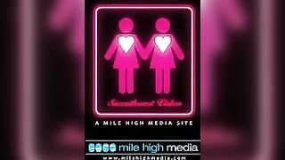 Sexy Lesbian Face Riding and Orgasm 